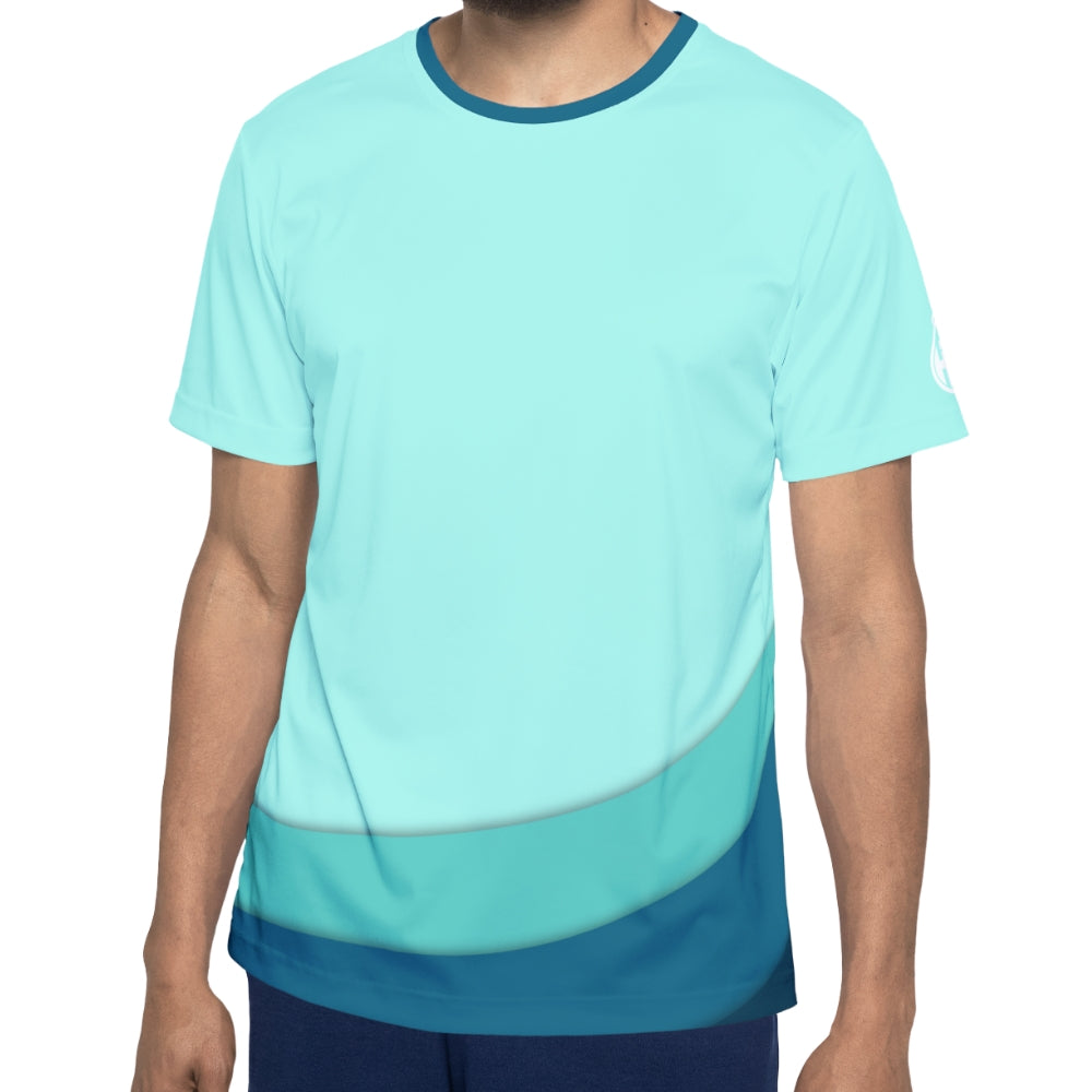 Turquoise Wave Tee