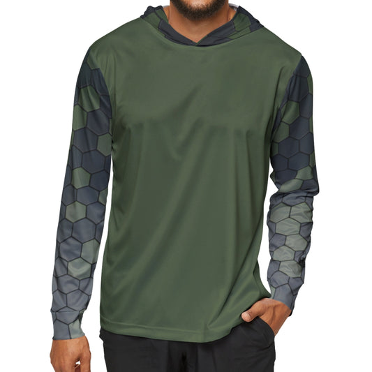 Green Hexagon Camo