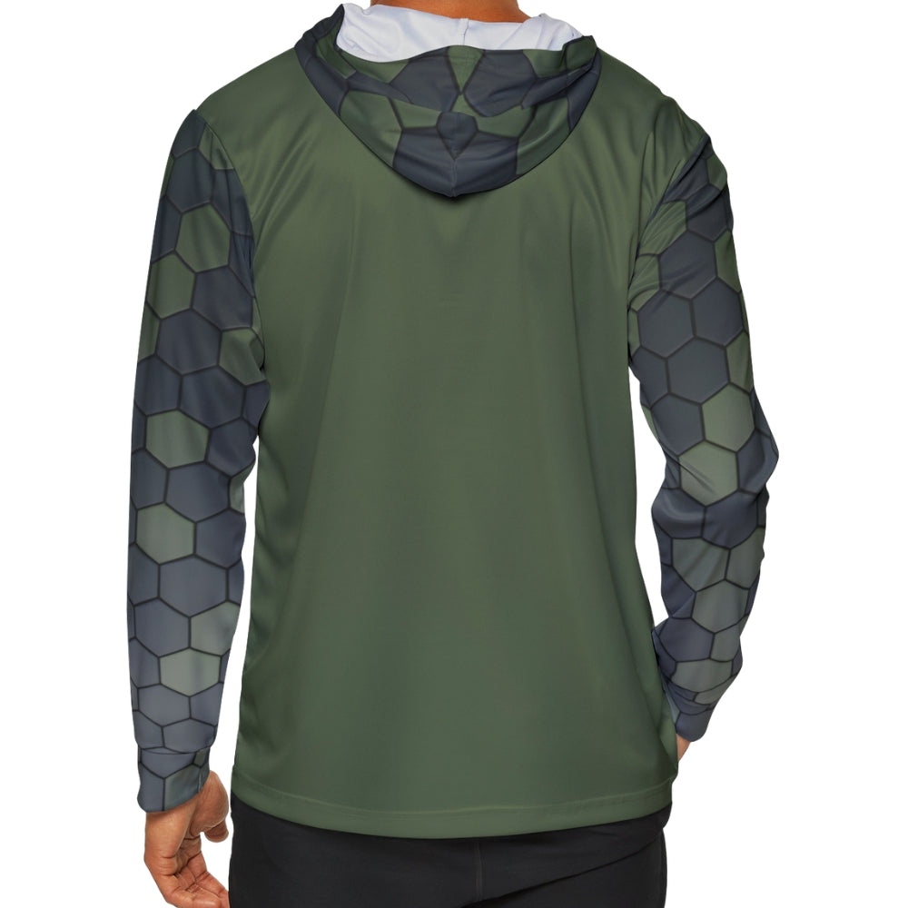 Green Hexagon Camo