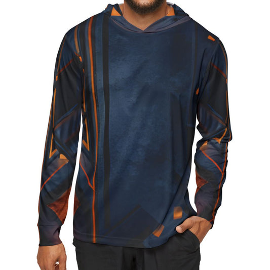 Dark Blue Tech Camo