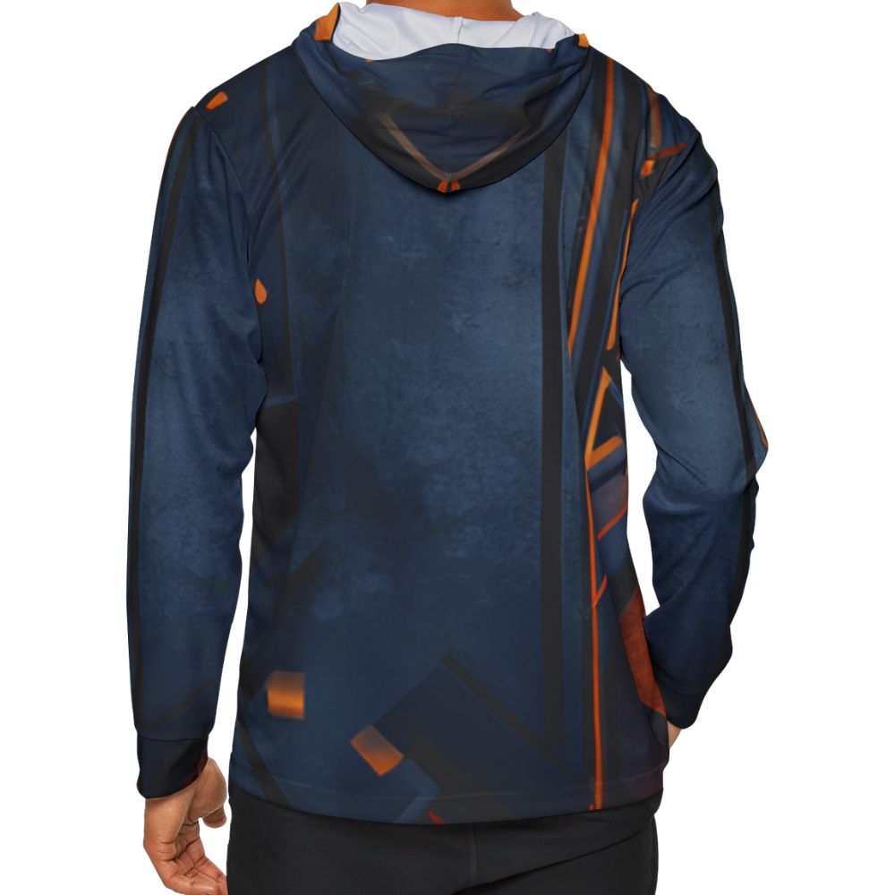 Dark Blue Tech Camo