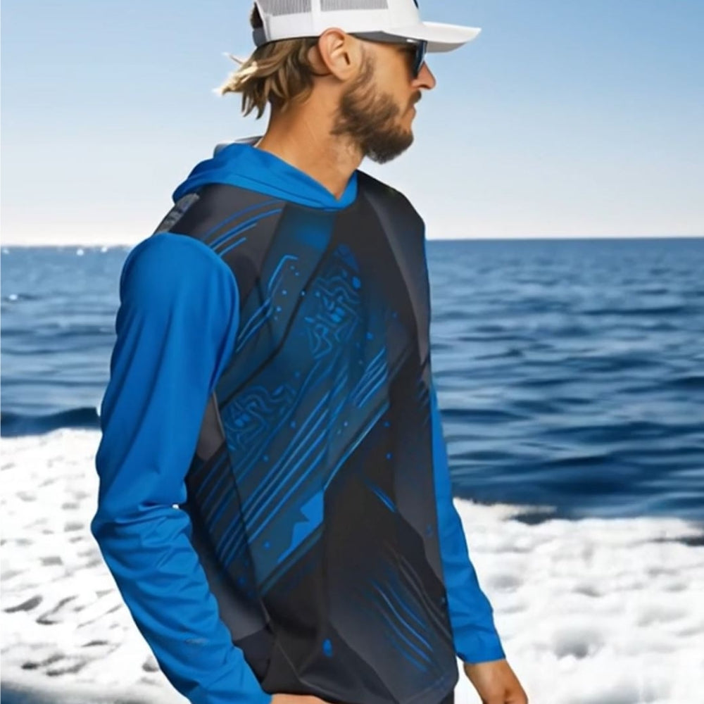 Blue Digital Camo