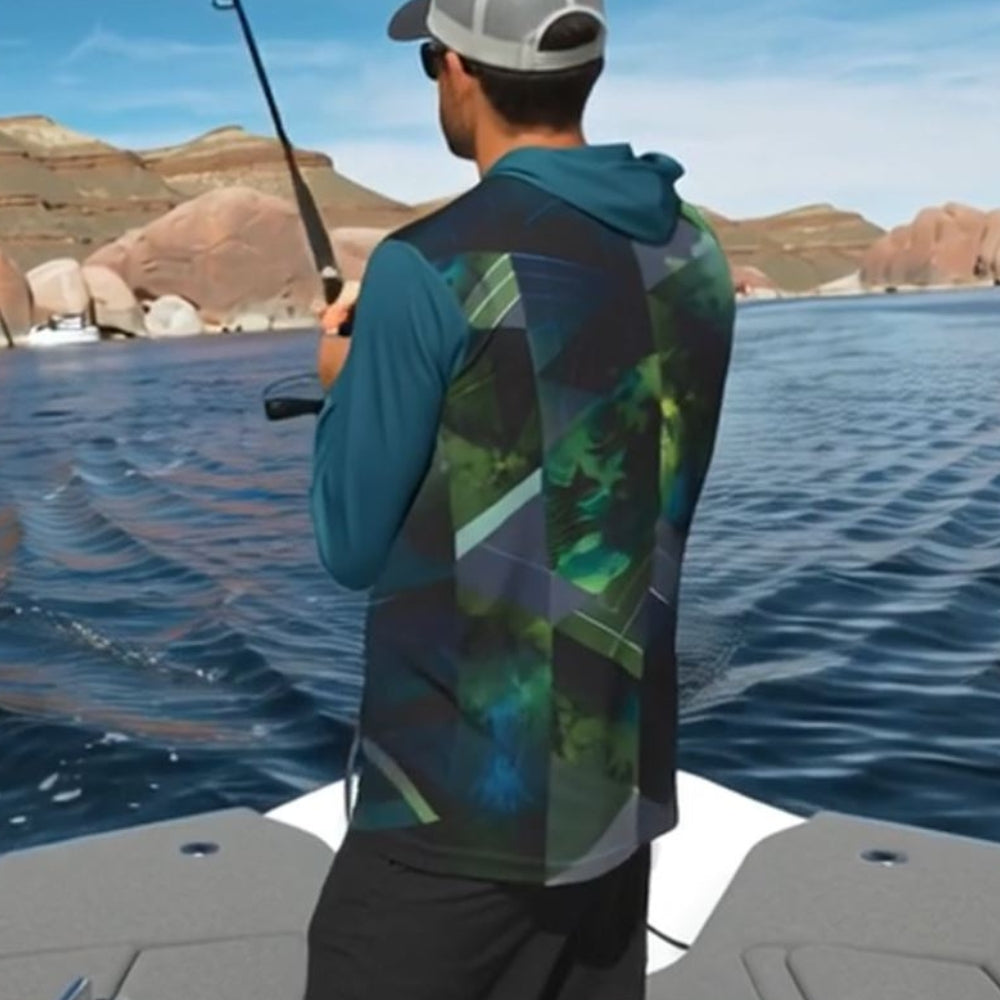 Geometric Green Camo