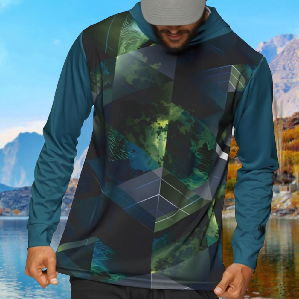 Geometric Green Camo
