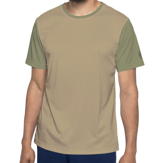 Brown Combo Tee