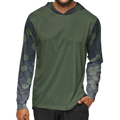 Green Hexagon Camo
