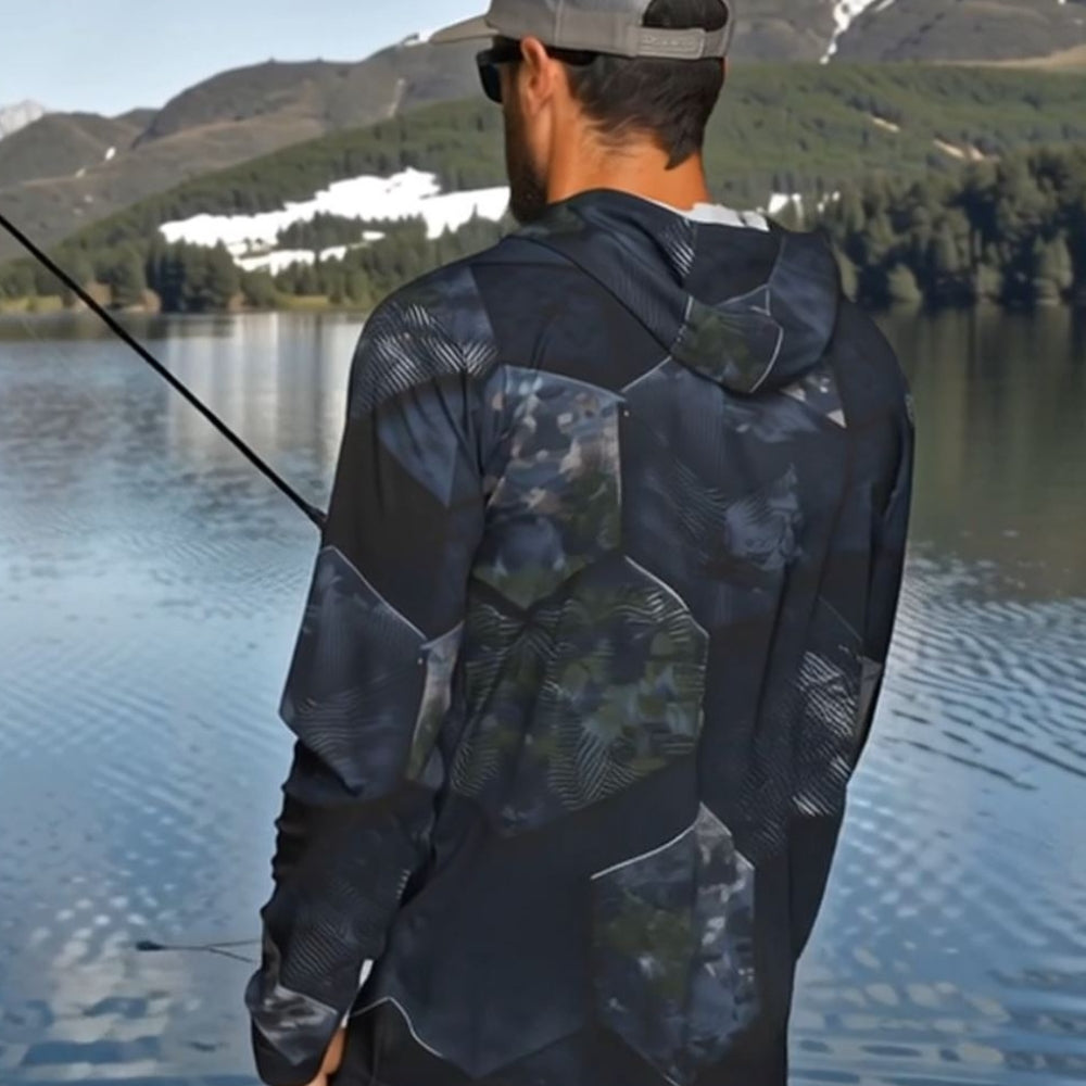 Olive Hexagon Camo